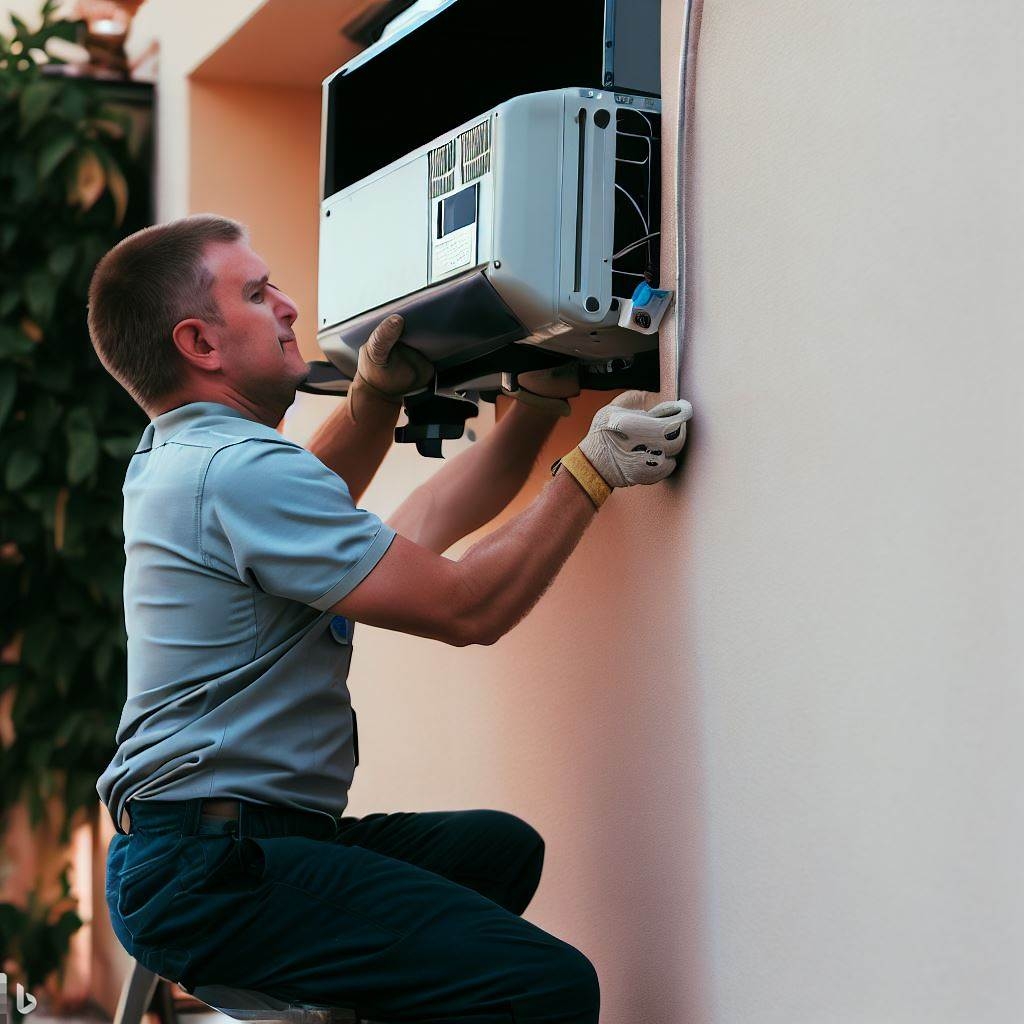 Instalacion aire acondicionado inverter frio calor en El Botanic 